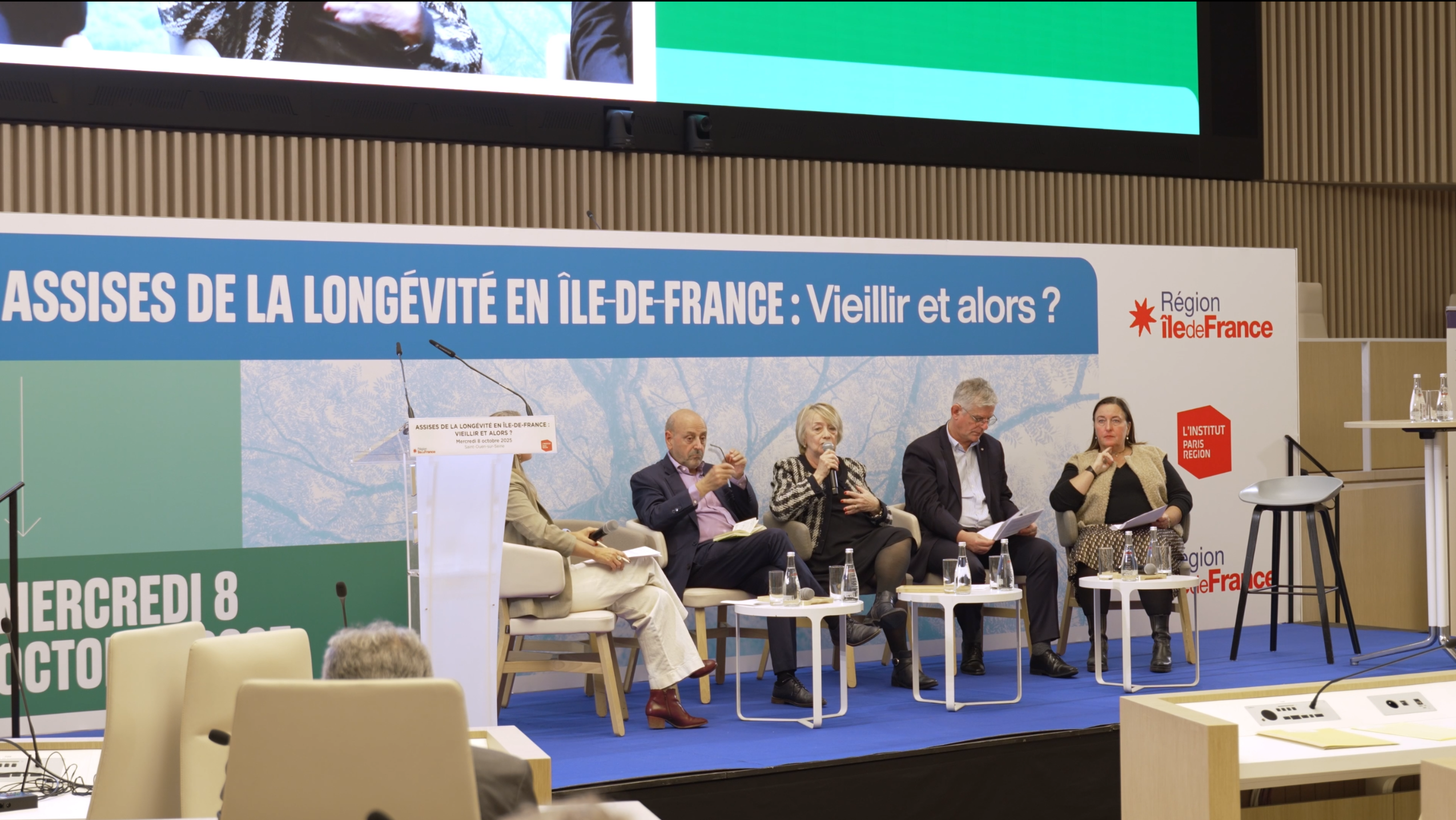 Christiane Flouquet aux Assises de la longévité en Île-de-France 08/10/25